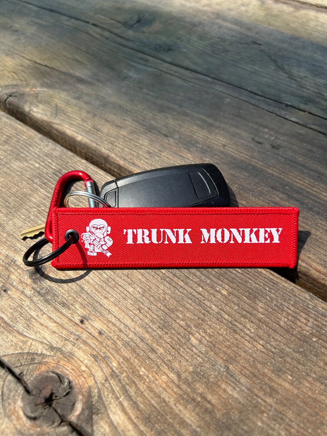 Trunk Monkey 8.99 Keychain Key Tag Jet Tag Keychain Etsy