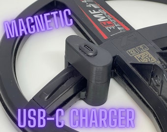 Chargeur magnétique USB-C xp deus 1 et 2, orx / chargeur magnétique xp deus 1 et 2, orx