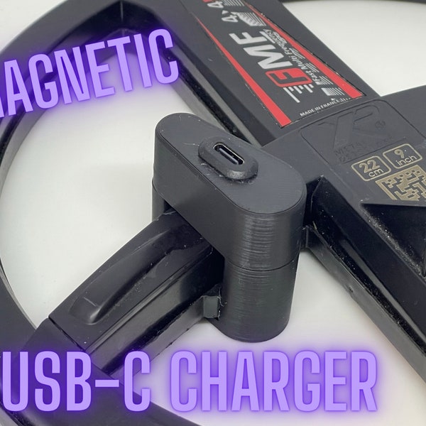 USB-C magnetisches Ladegerät XP Deus 1 und 2, ORX / magnetisches Ladegerät XP Deus 1 und 2, ORX