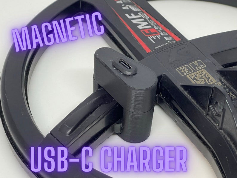 USB-C magnetic charger xp deus 1 and 2, orx / magnetic charger xp deus 1 and 2, orx image 1