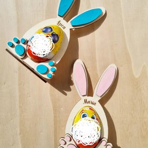 Coniglietto porta ovetto di Pasqua