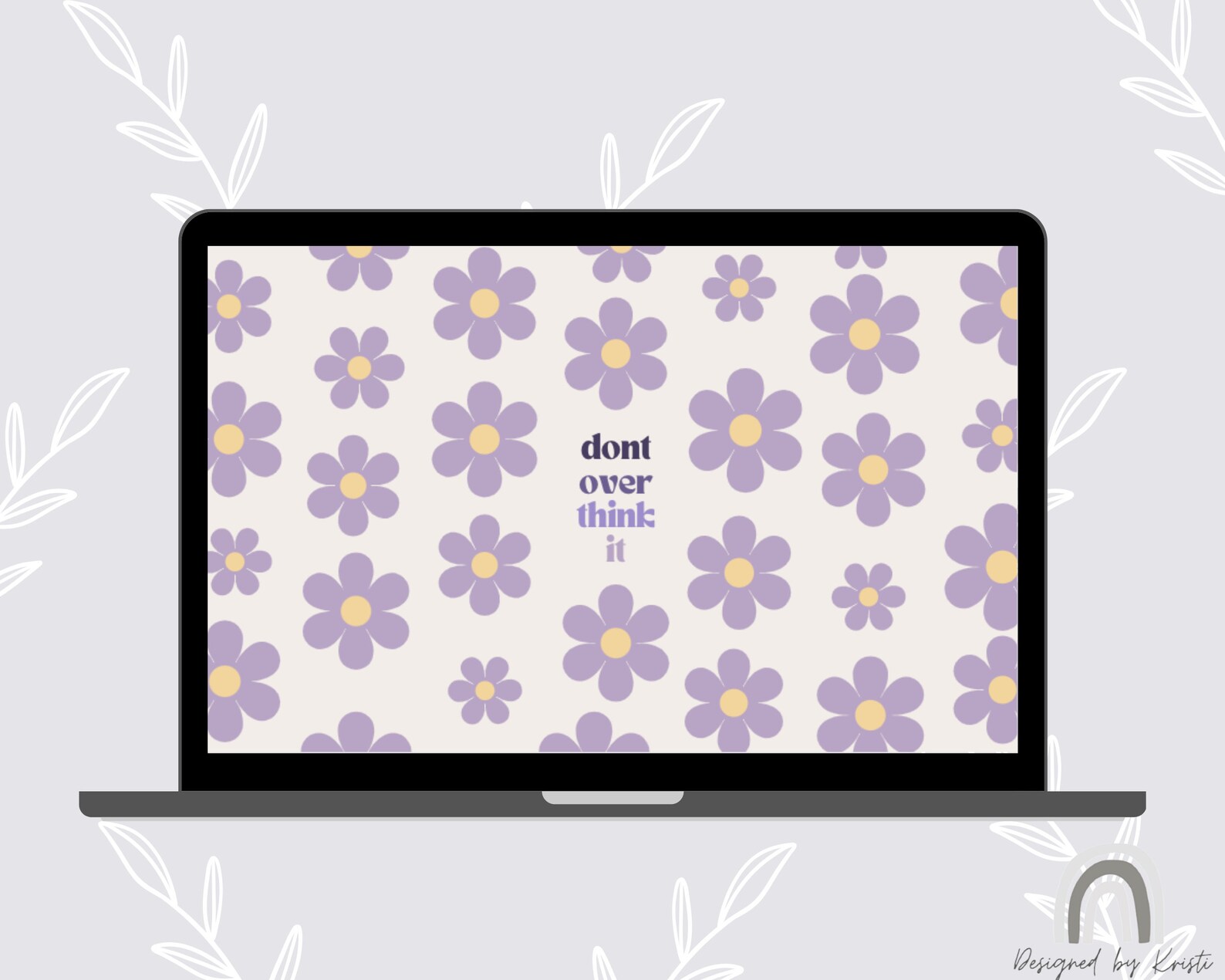 Spring April Computer Background April Desktop Backgrounds | Digital Download | 1920x1090x | Spring ...