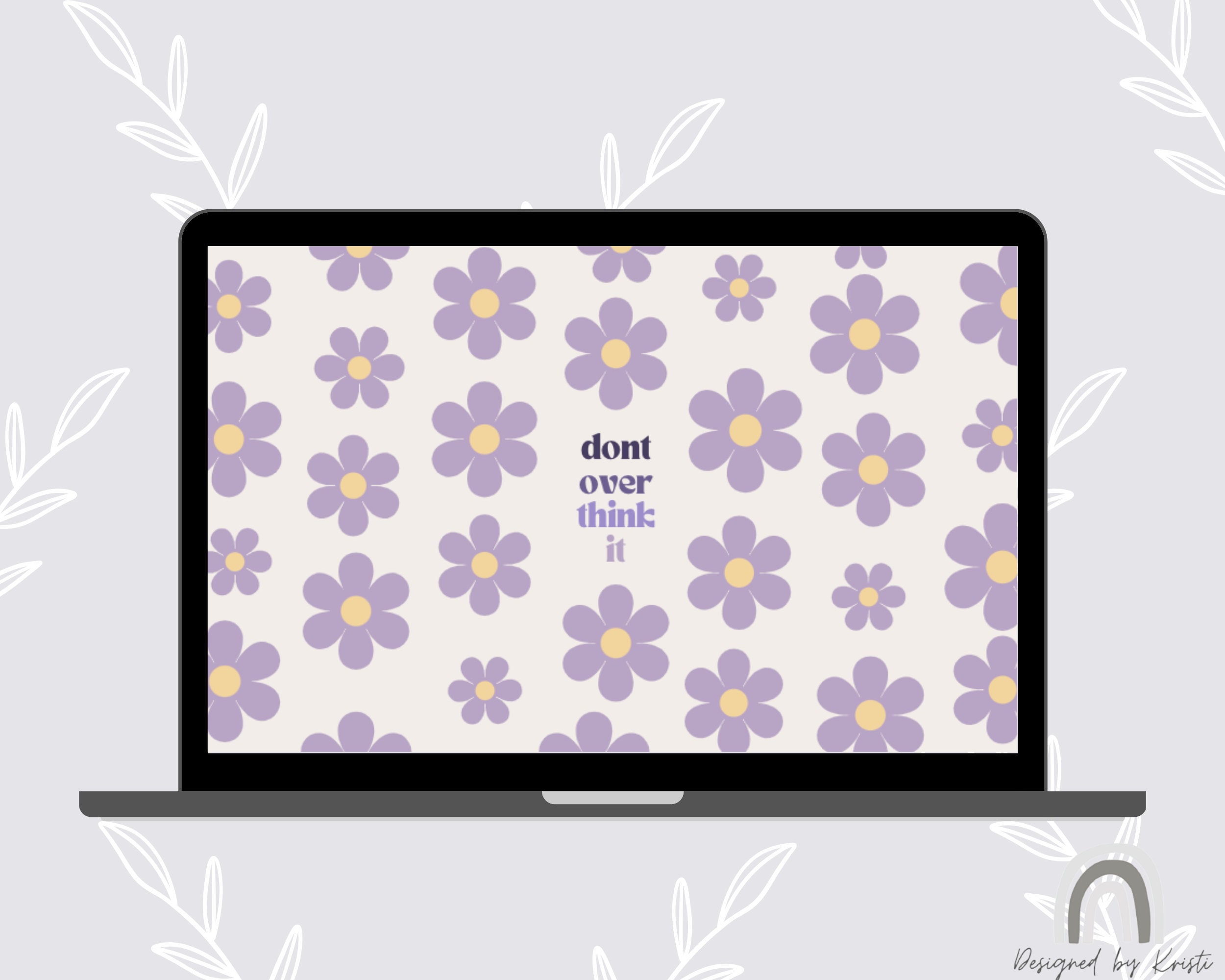 Spring April Computer Background April Desktop Backgrounds | Digital Download | 1920x1090x | Spring ...