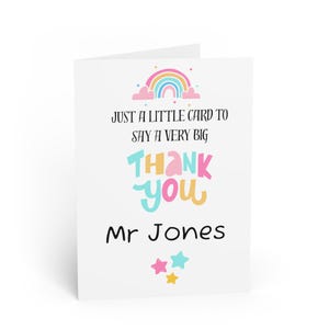 Custom Thank You Greeting Cards, Personalized Appreciation Notes, Handwritten Stationery Set, Birthday Card Pack, Unique Messages