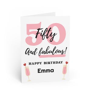 Cartões de aniversário - Papelaria comemorativa personalizada, Cartão personalizado para 60 anos, Convite para festa divertida feito à mão