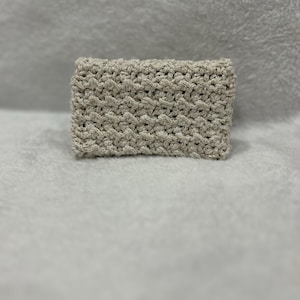 Cartera/tarjetero de crochet