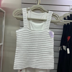 Handmade Crochet Summer Tank Top