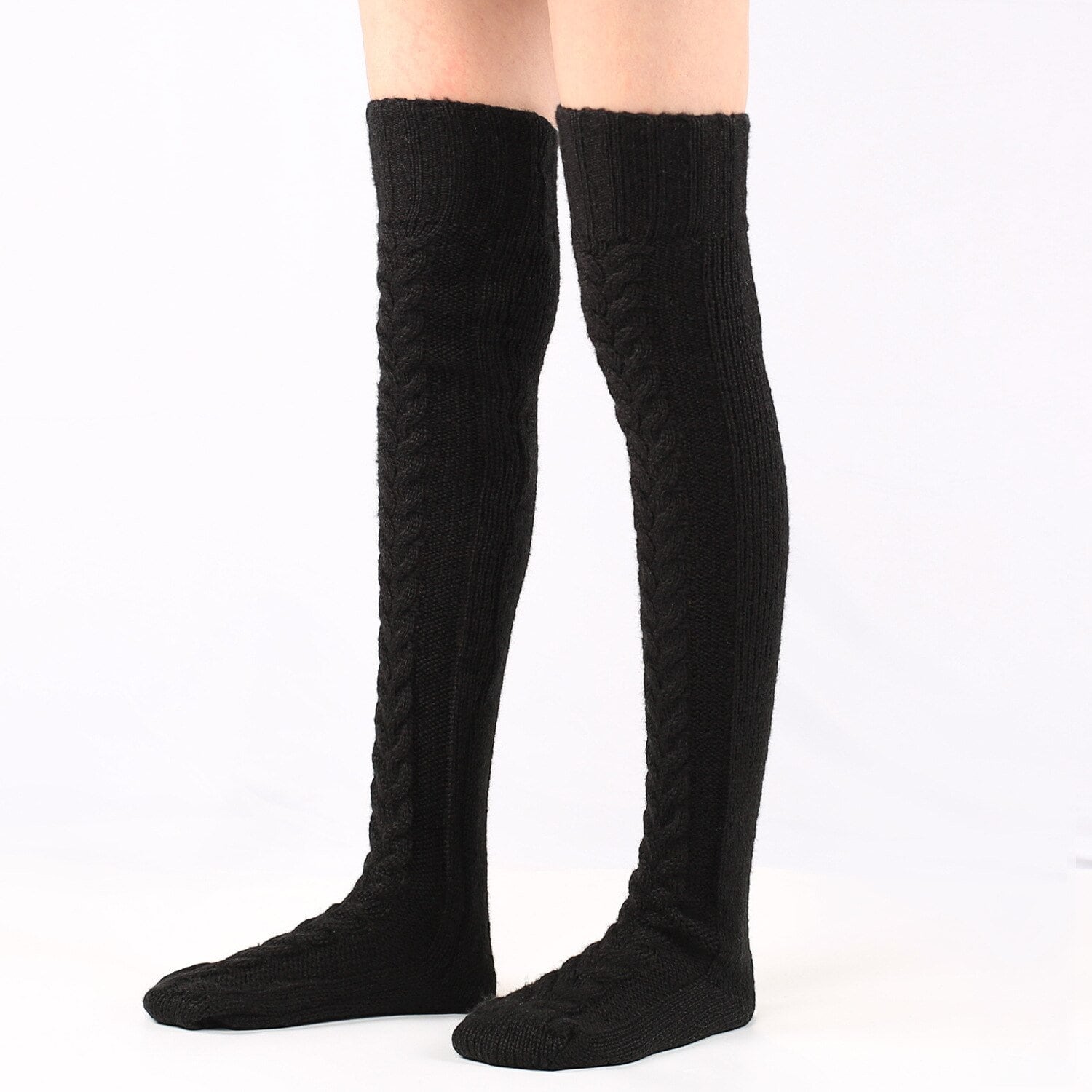 Ladies Over The Knee Cotton Lycra Socks | UK Size 4-6.5 | Choose Pack Size (3,6,12,24) | Royal Dreams