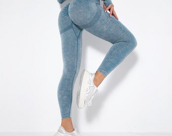 Leggings sans couture pour femmes, pantalons de yoga taille haute, leggings push-up, vêtements de sport, vêtements de fitness pour femmes