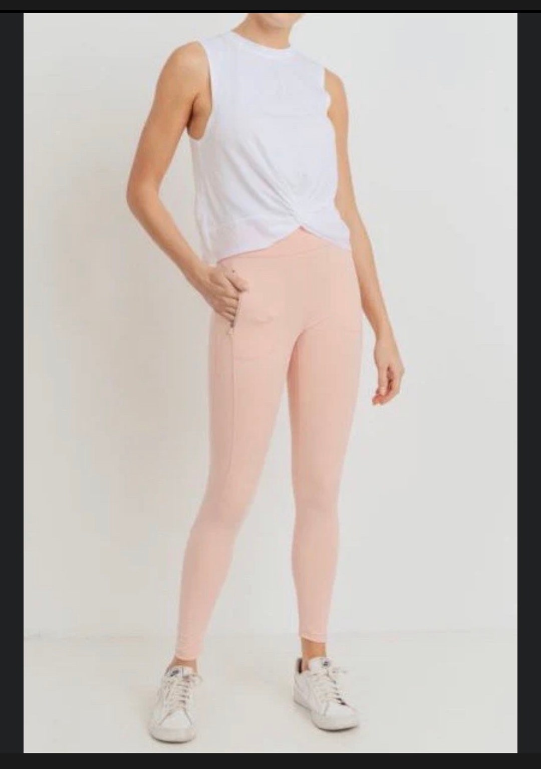 Frame Twist Tank Top