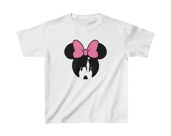 Chemise Disneyworld | Chemise fille Disney | Voyage entre filles Disney | Chemise de voyage Disney | Chemise Minnie | T-shirt avec oreilles Disney | Cadeau princesse