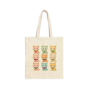 Cat Lover Canvas Tote Bag - Bringing the cat back to the bag, Purrrfect Cat Tote, Stylish Cat Tote, Cat Mom Tote Bag, Meow Canvas Tote,