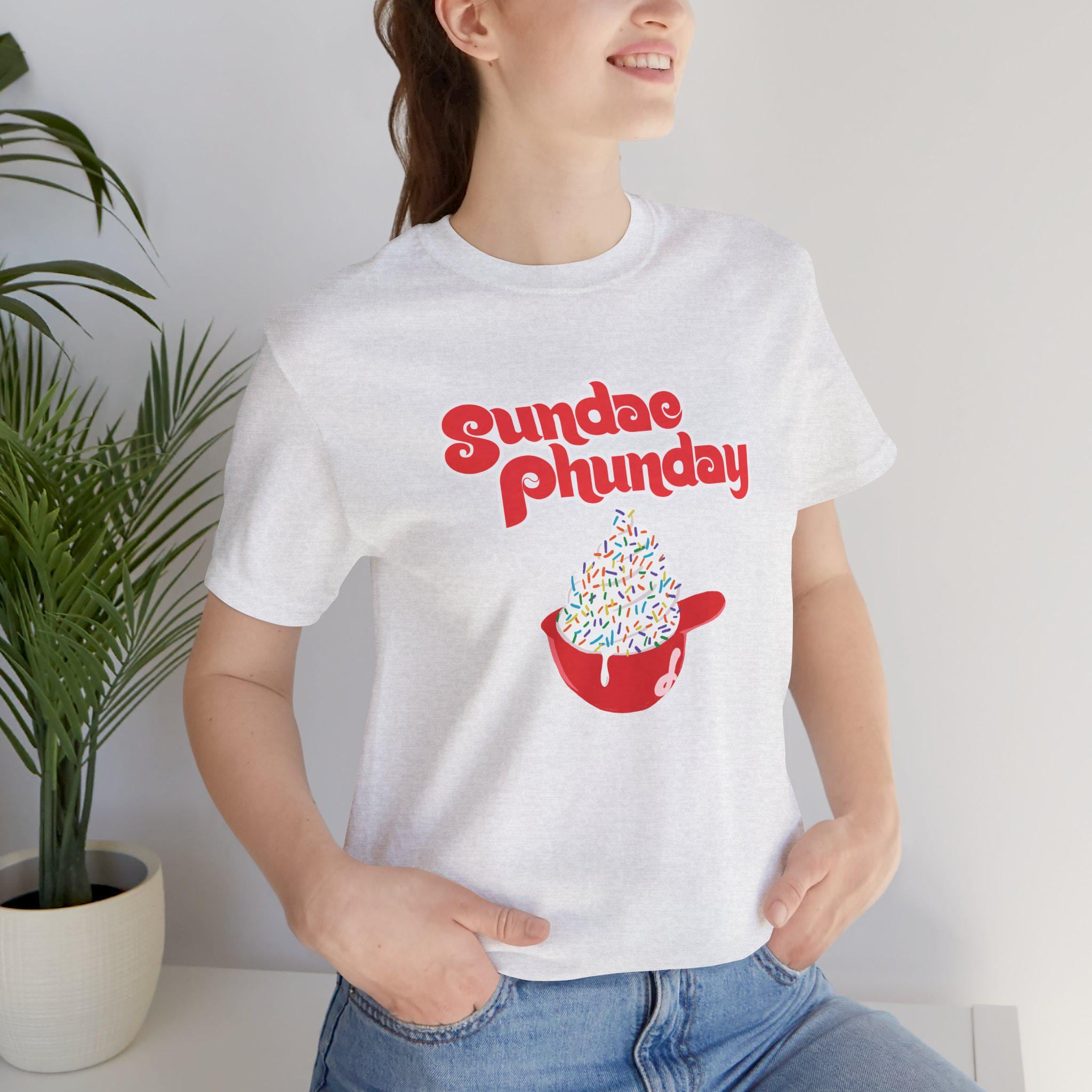 Phillies Sundae Phunday Ice Cream Helmet Unisex Short Sleeve Tee
