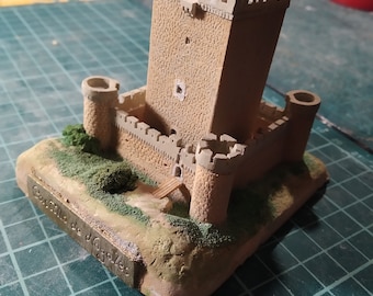 Nogales Castle at 1/500 scale
