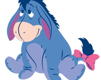 Eeyore Donkey Winnie the Pooh Svg, Png, jpg
