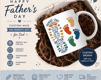 Tazza regalo per papà bonus da 325 ml (11 oz) con stampa