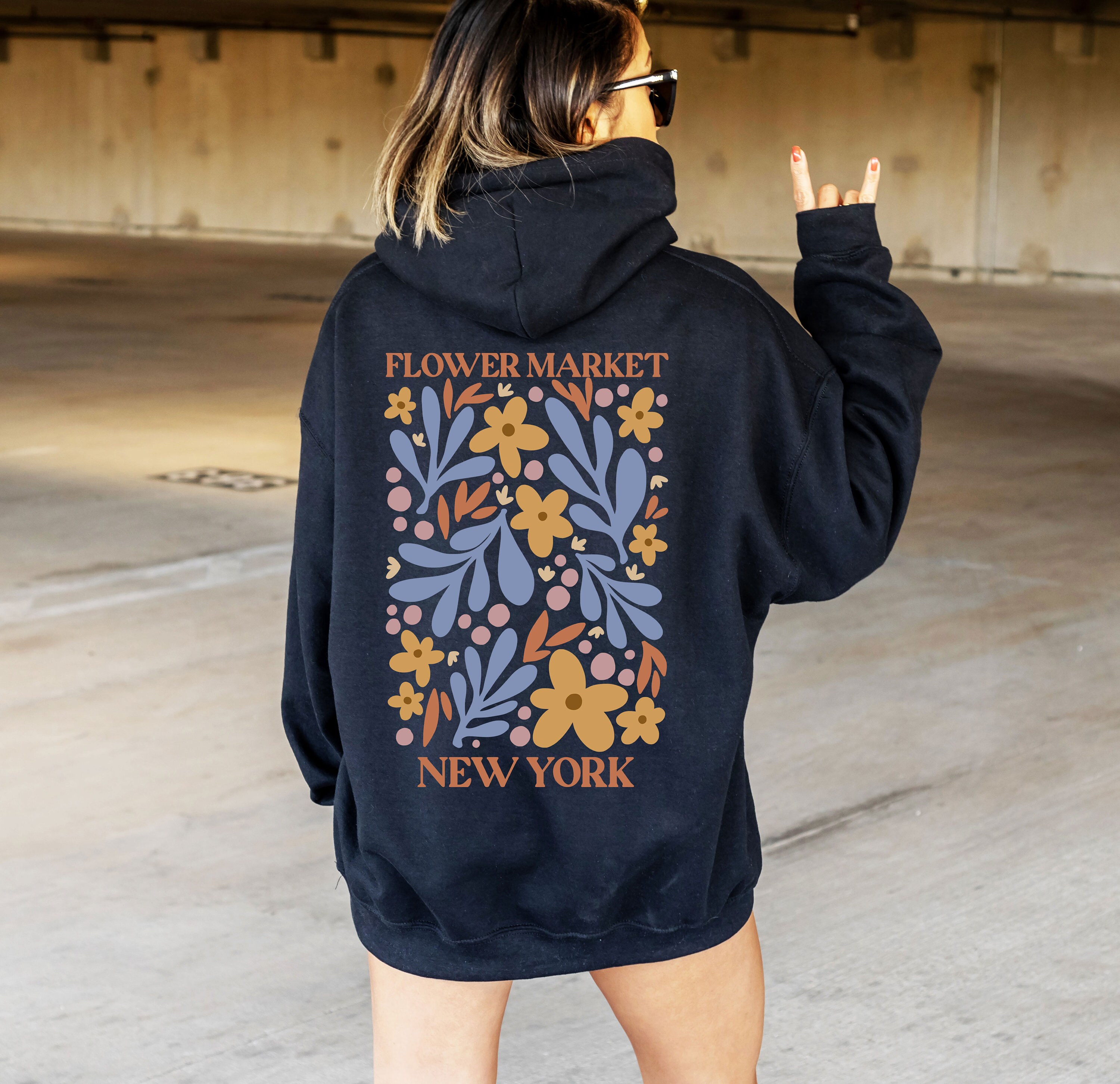 Dripcreationz sunflower hoodie hotsell