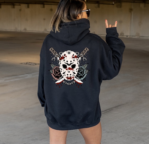 Halloween Killer Sweater Jason Halloween Hoodie Halloween Horror Hoodie Horror Movie Hoodie Movie Lover Gift Spooky Halloween Hoodies Etsy
