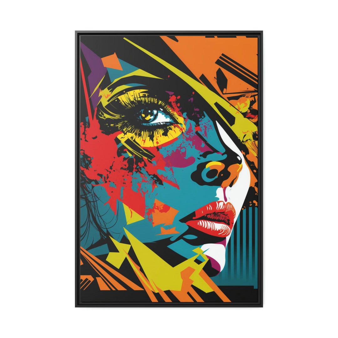 Pop Art Print Wall Art Home Decor Living Room Decor Etsy