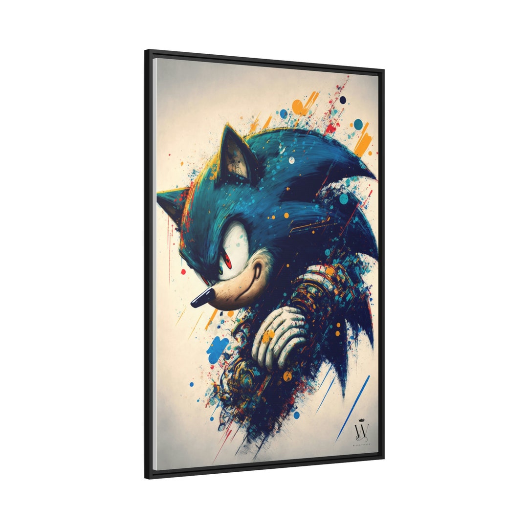 Sonic the Hedgehog Wall Poster - Etsy