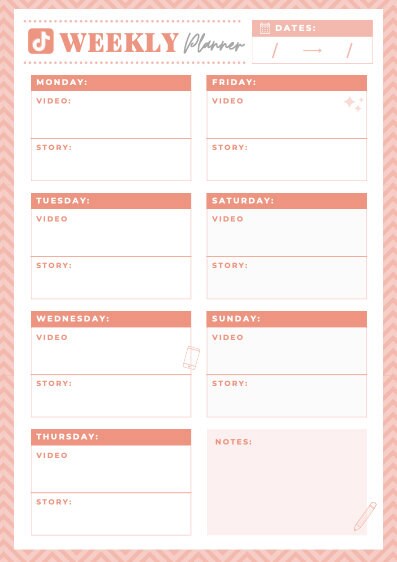 planner stencil｜การค้นหา TikTok