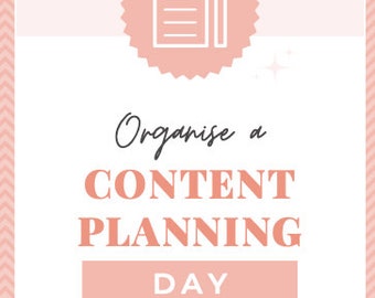 The Ultimate Content Planning Day