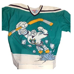 Vintage Rare NHL Anaheim Mighty Ducks Wild Wing CCM Hockey