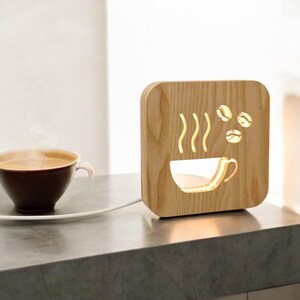 3D Holzlicht aus Buche Morning- Design (Dreamlight)XXL