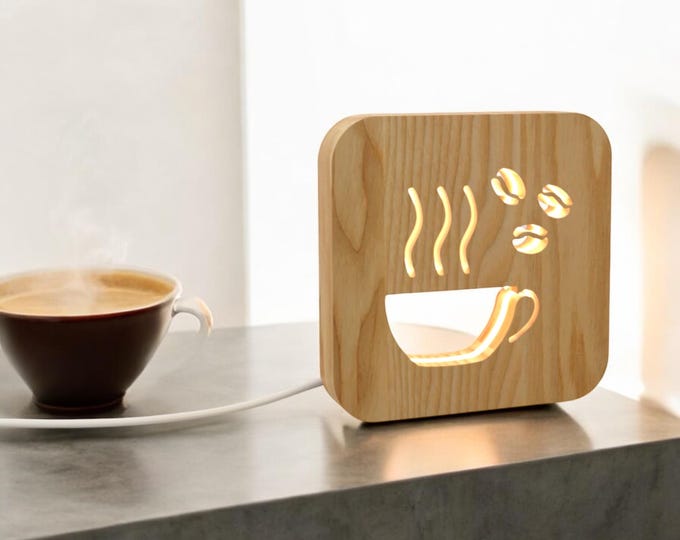 3D Holzlicht aus Buche Morning- Design (Dreamlight)XXL