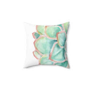 Faux Suede Square Pillow Case