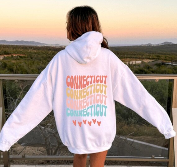 Aesthetic white hoodie outlet
