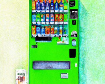 PDF Sheet of Vending Machine Labels - Etsy