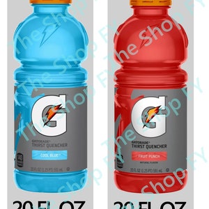 thumbnail image 2 of Royal Vendors Chameleon Gatorade 20oz Bottle Flavor Strip – Custom Vending Machine Label 2 of 3