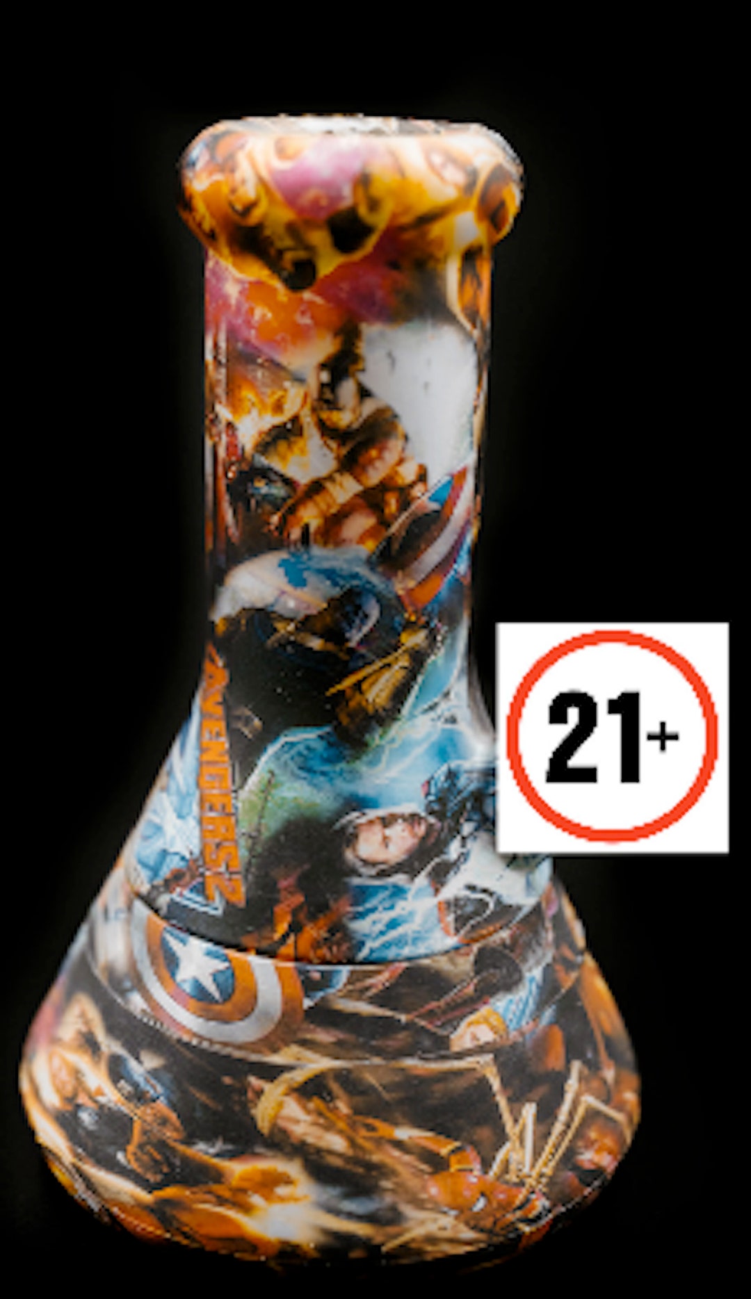 Marvel Silicon Tobacco Pipe Etsy