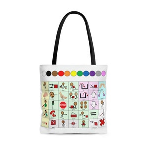 Core Word Communication Board AAC Tote
