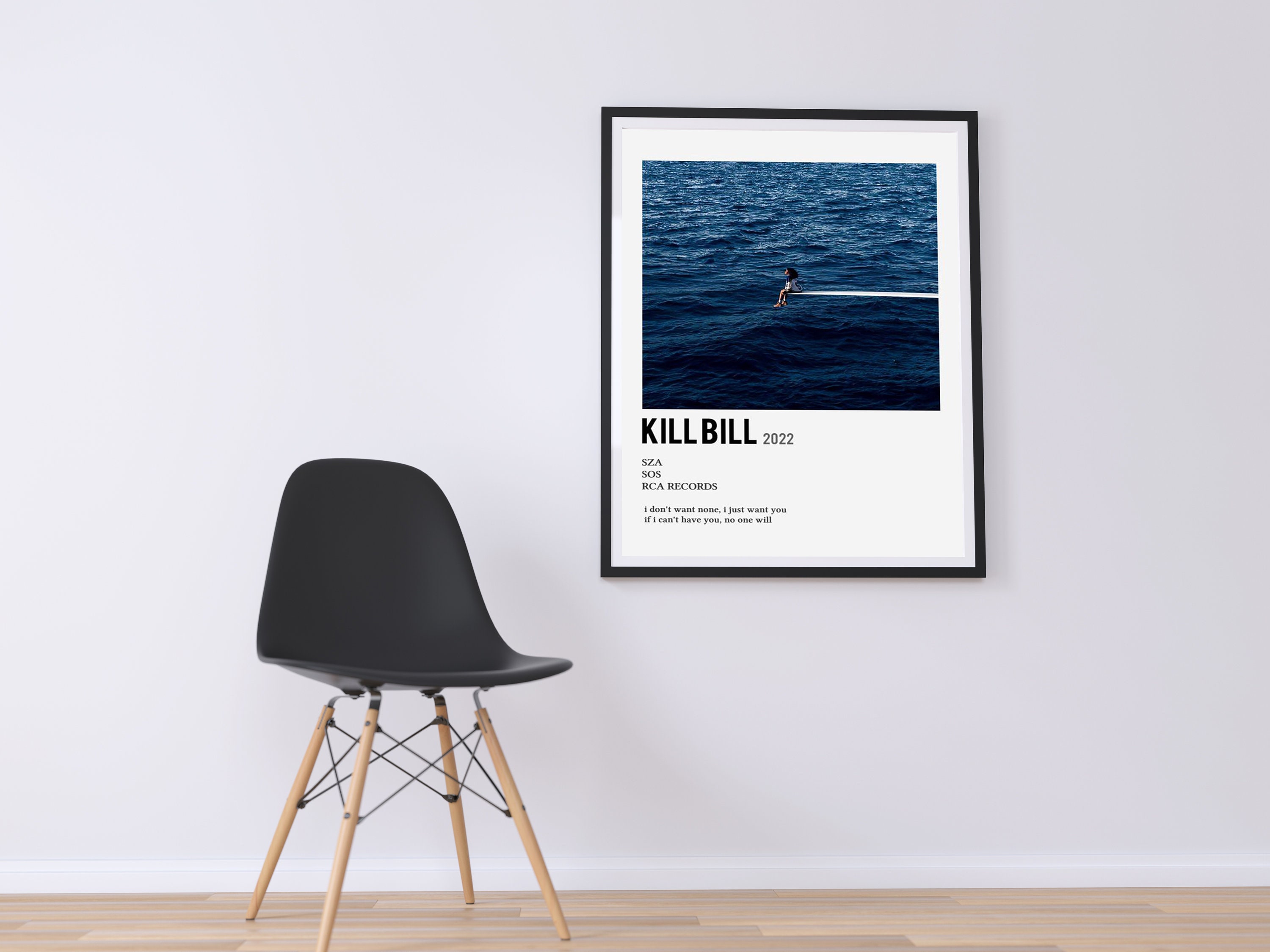 Sza Poster Sza Sos Album Art Poster Kill Bill Poster - iTeeUS