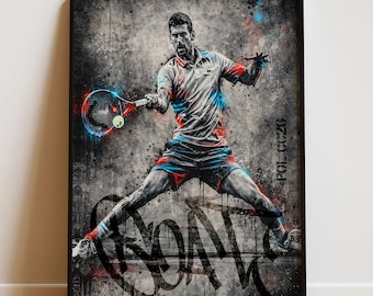 Street Neon Legends: Novak Doković