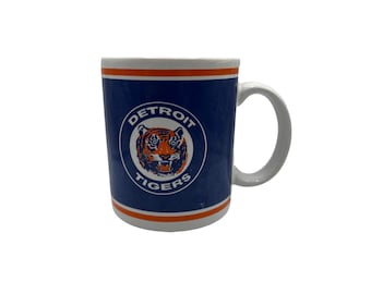 Detroit Tigers Coffee Mug - Etsy