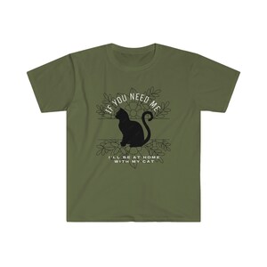 Home with my Cat - T-Shirt