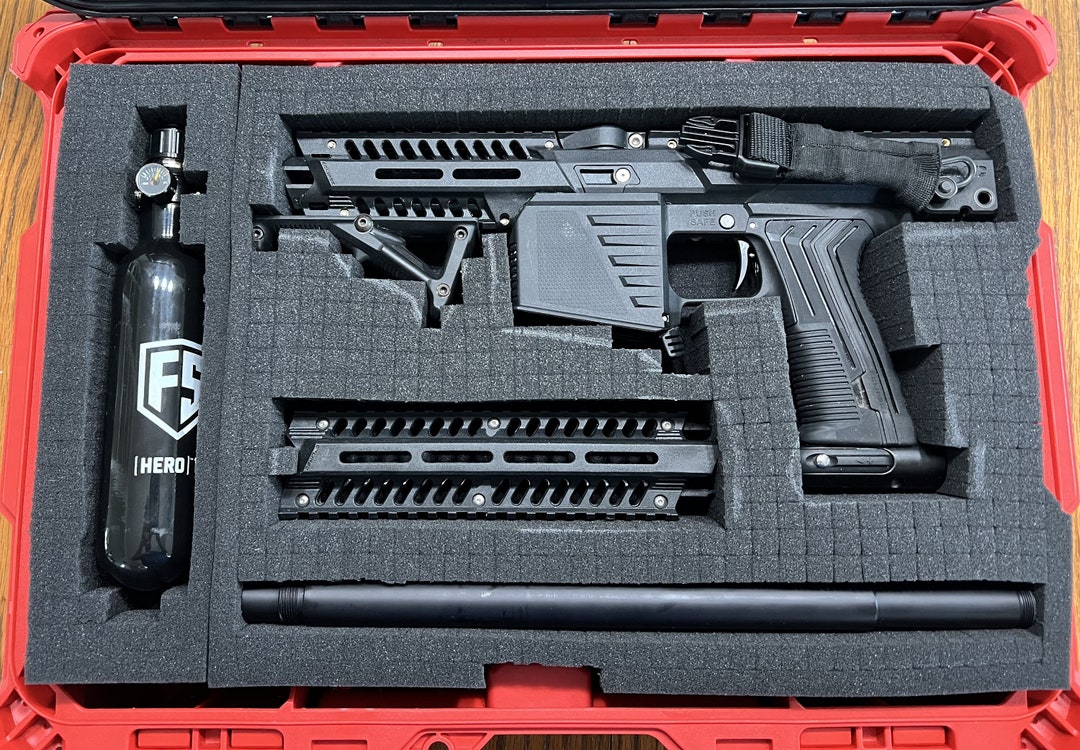 Paintball Marker Case Milwaukee Packout Etsy