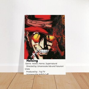  Artist Vampire Hunter Poster Anime Poster Vampire