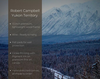 Robert Campbell Highway, Yukon Territory, Canada - Gallery - Canvas Print - Original Photography - Wall Art - Home Décor - Landscape