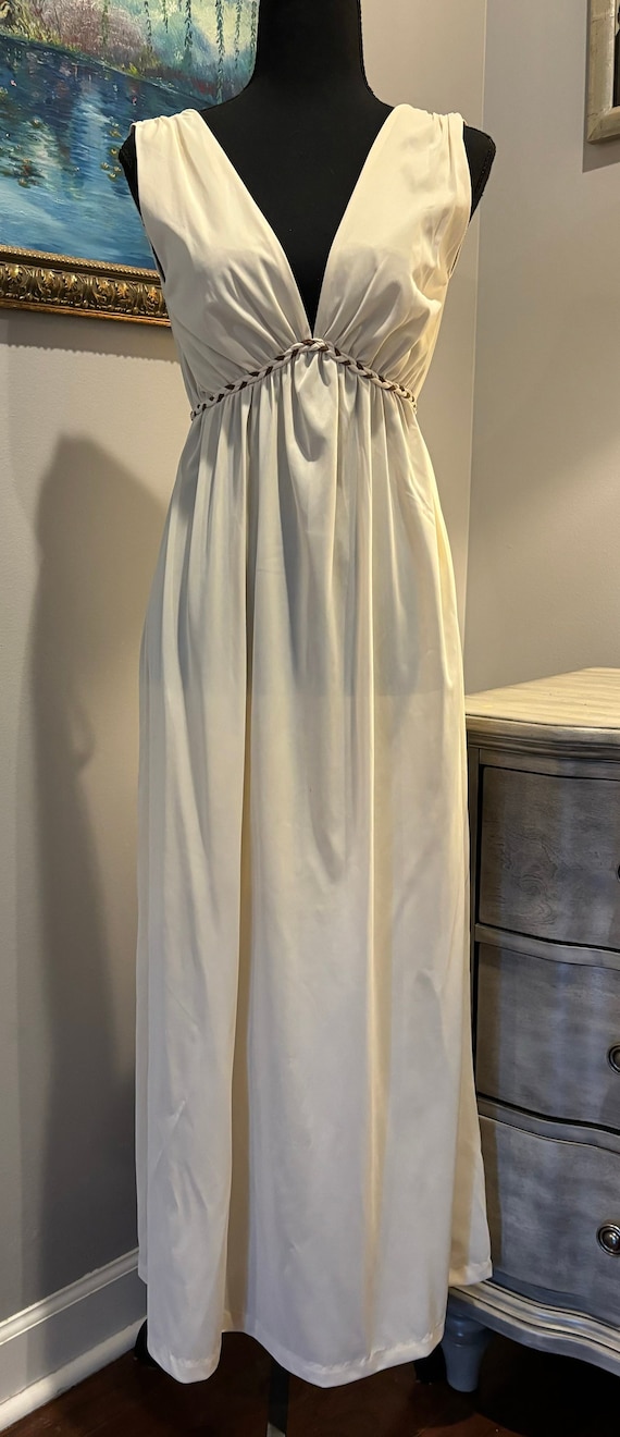 Grecian Style Vintage Gown