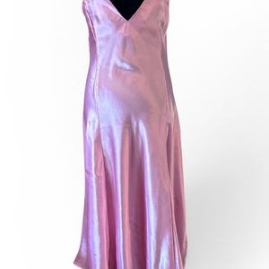 90s Vintage Satin Slip Dress - Etsy