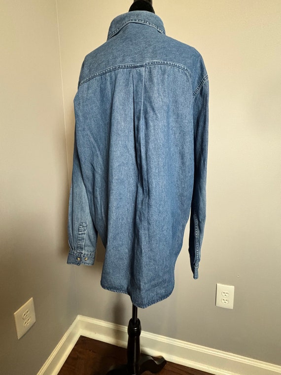 Cute Cabin Creek Embroidered Chambray Shirt