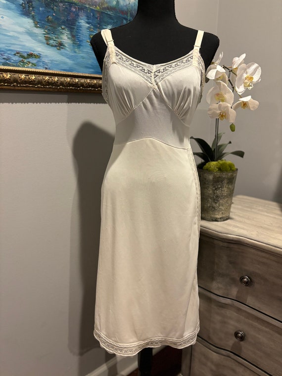 Unique 60s Slip or Slip Dress