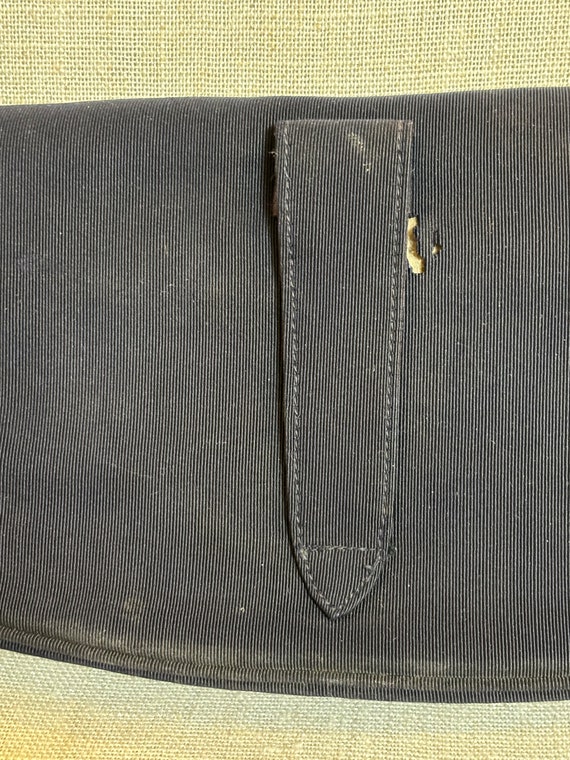 60's Garay Black Fabric Clutch - image 3