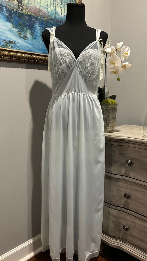 Pale Blue Vintage Gown