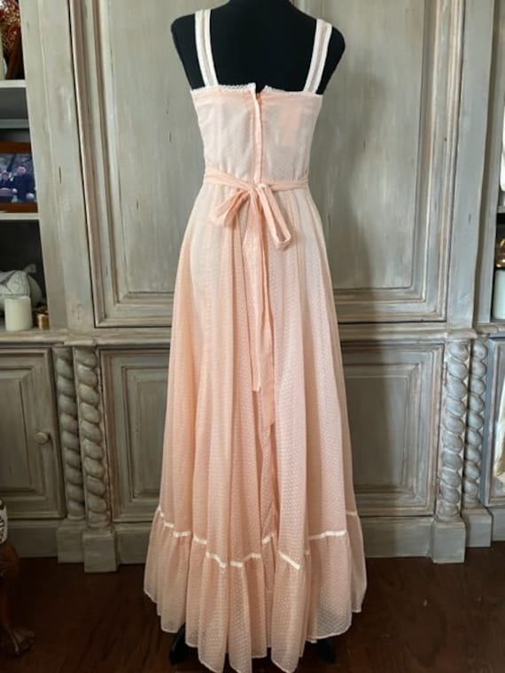 Pink 70s Gunne Sax Dress - image 4
