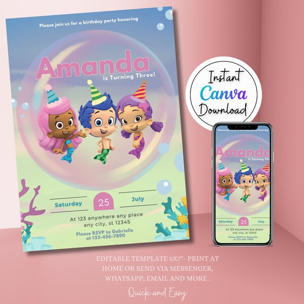 Bubble Guppies Party Supplies Etsy bubble-guppies-party-supplies-etsy